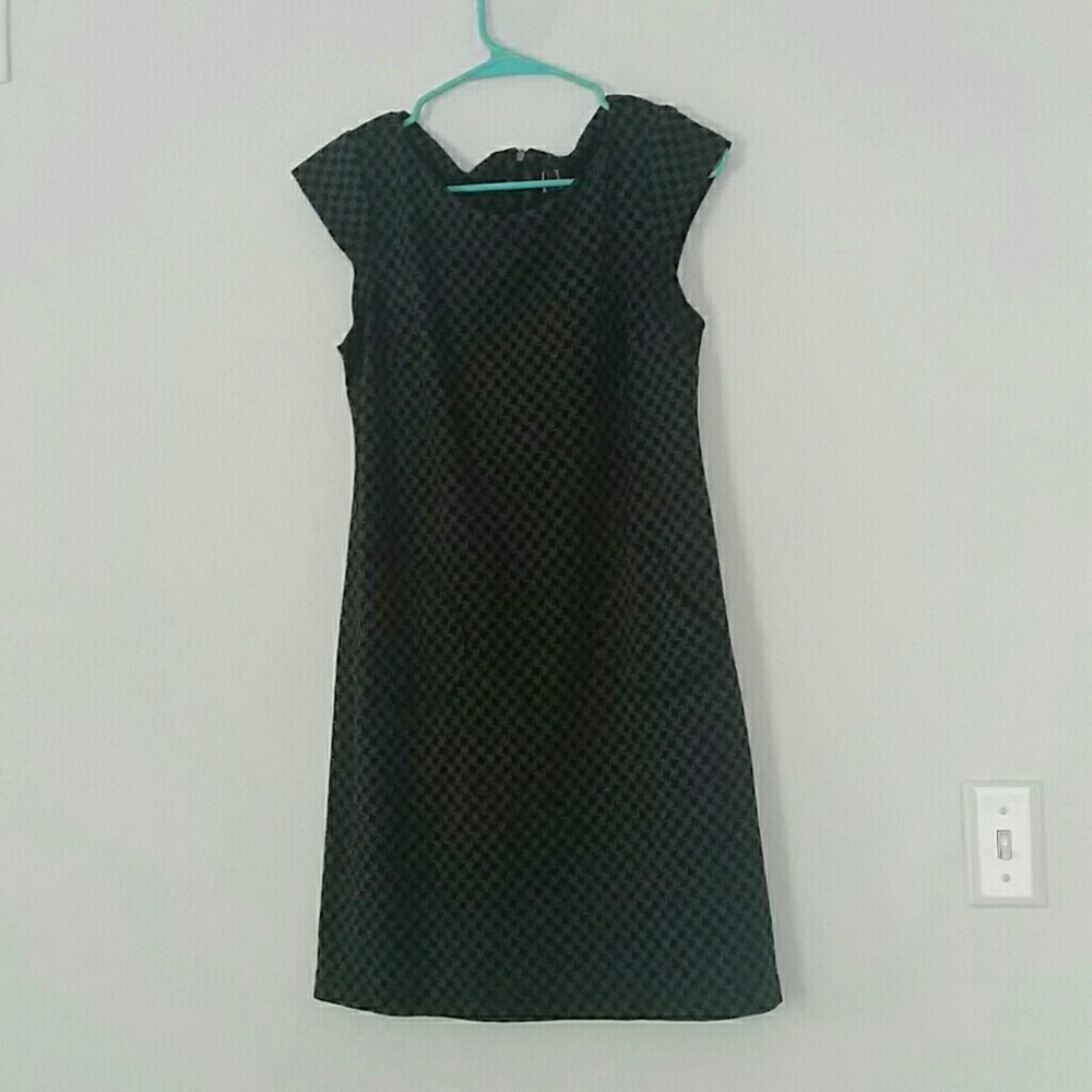 Vintage Houndstooth Dress